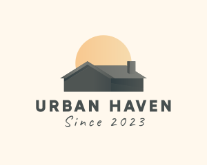 Sunset Home Residence logo design