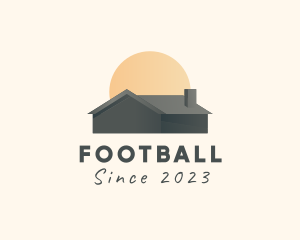Suburban - Sunset Home Residence logo design