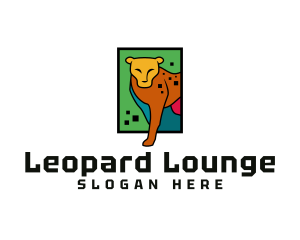 Digital Safari Jaguar logo design