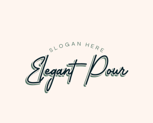 Elegant Fashion Stylist logo design