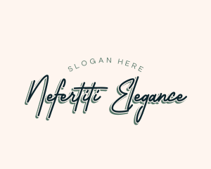 Elegant Fashion Stylist logo design