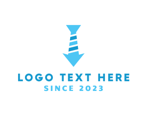 Reduce - Modern Necktie Arrow logo design