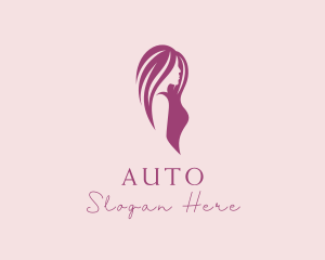 Hairsytlist - Woman Hair Beauty Salon logo design