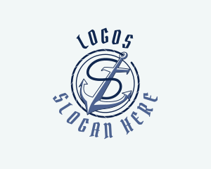 Coastal Anchor Letter S Logo