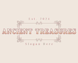 Vintage Decorative Ornament logo design