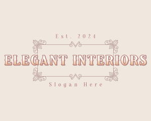 Vintage Decorative Ornament logo design