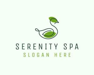 Spa - Natural Duck Spa logo design