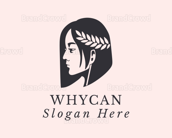 Woman Beauty Stylist Logo