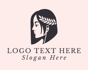 Woman Beauty Stylist  logo design