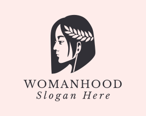 Female - Woman Beauty Stylist logo design
