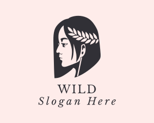 Woman Beauty Stylist  logo design