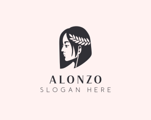 Woman Beauty Stylist  logo design