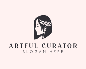 Woman Beauty Stylist  logo design