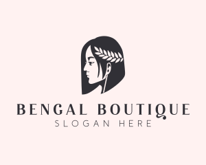 Woman Beauty Stylist  logo design