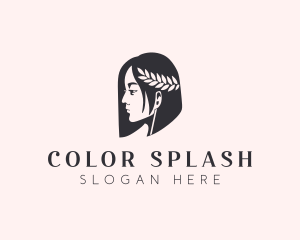 Woman Beauty Stylist  logo design