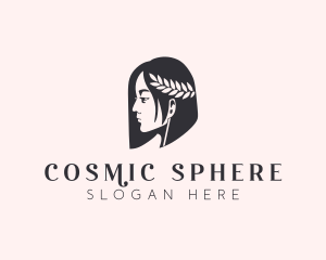 Woman Beauty Stylist  logo design