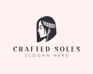 Woman Beauty Stylist  logo design