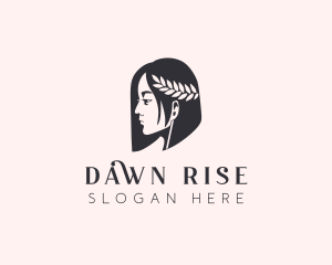 Woman Beauty Stylist  logo design