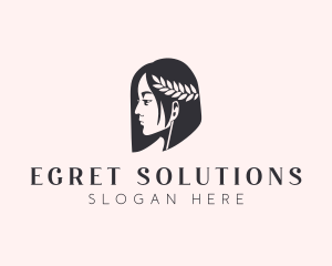 Woman Beauty Stylist  logo design