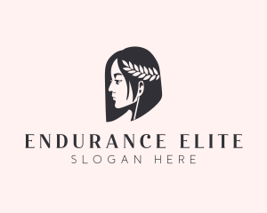 Woman Beauty Stylist  logo design