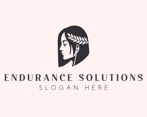 Woman Beauty Stylist  logo design