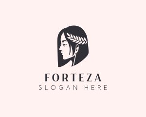 Woman Beauty Stylist  logo design