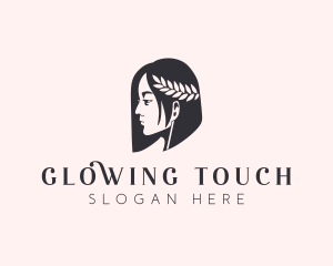 Woman Beauty Stylist  logo design