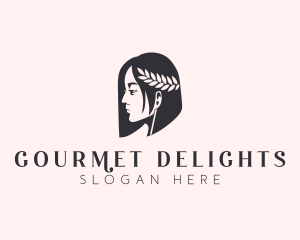 Woman Beauty Stylist  logo design