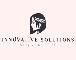 Woman Beauty Stylist  logo design