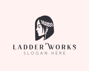 Woman Beauty Stylist  logo design