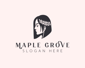 Woman Beauty Stylist  logo design