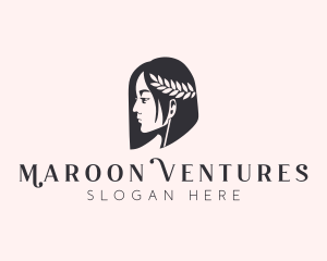 Woman Beauty Stylist  logo design