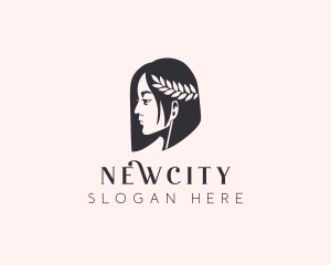 Woman Beauty Stylist  logo design