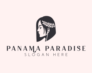 Woman Beauty Stylist  logo design