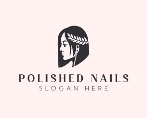 Woman Beauty Stylist  logo design