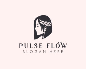 Woman Beauty Stylist  logo design