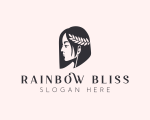 Woman Beauty Stylist  logo design