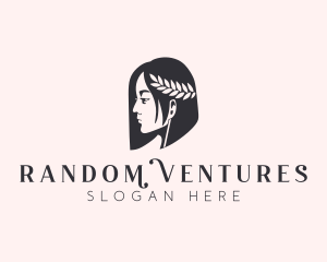 Woman Beauty Stylist  logo design