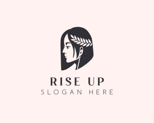 Woman Beauty Stylist  logo design