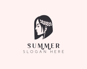 Woman Beauty Stylist  logo design