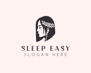 Woman Beauty Stylist  logo design