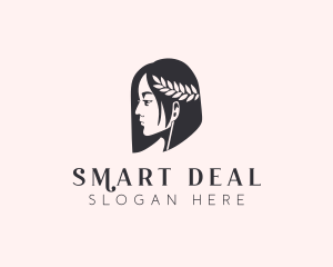 Woman Beauty Stylist  logo design