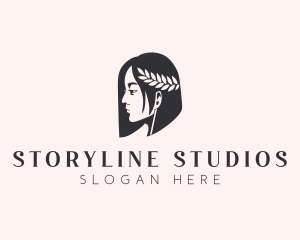 Woman Beauty Stylist  logo design