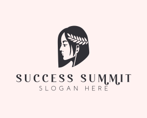 Woman Beauty Stylist  logo design