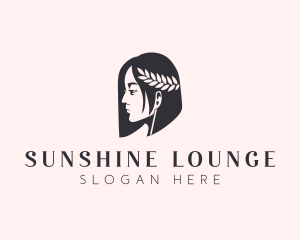 Woman Beauty Stylist  logo design