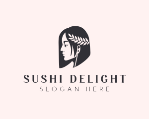 Woman Beauty Stylist  logo design