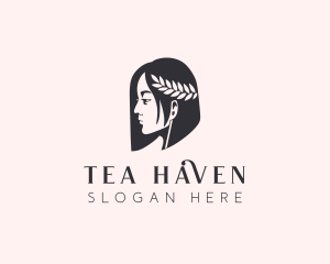 Woman Beauty Stylist  logo design