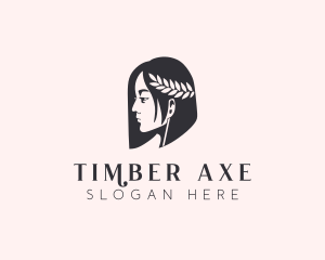 Woman Beauty Stylist  logo design