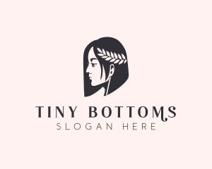 Woman Beauty Stylist  logo design