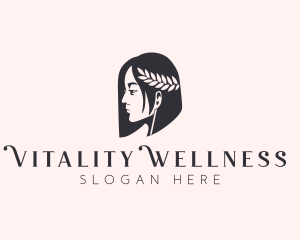 Woman Beauty Stylist  logo design